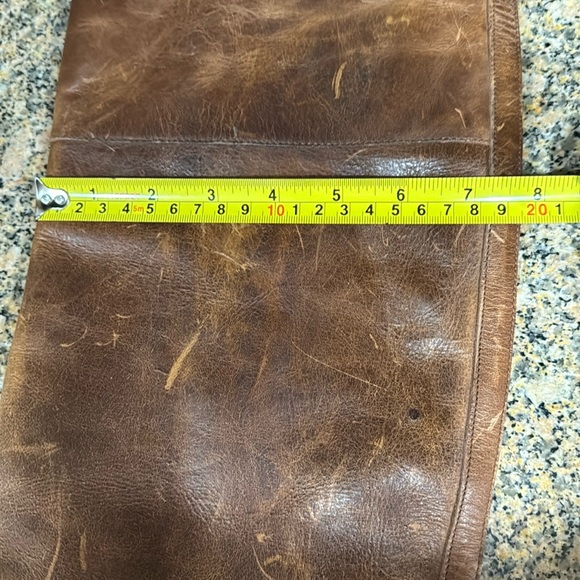 FRYE size 11 Melissa leather riding boots in sturdy leather small ankle buckle - Picture 16 of 16